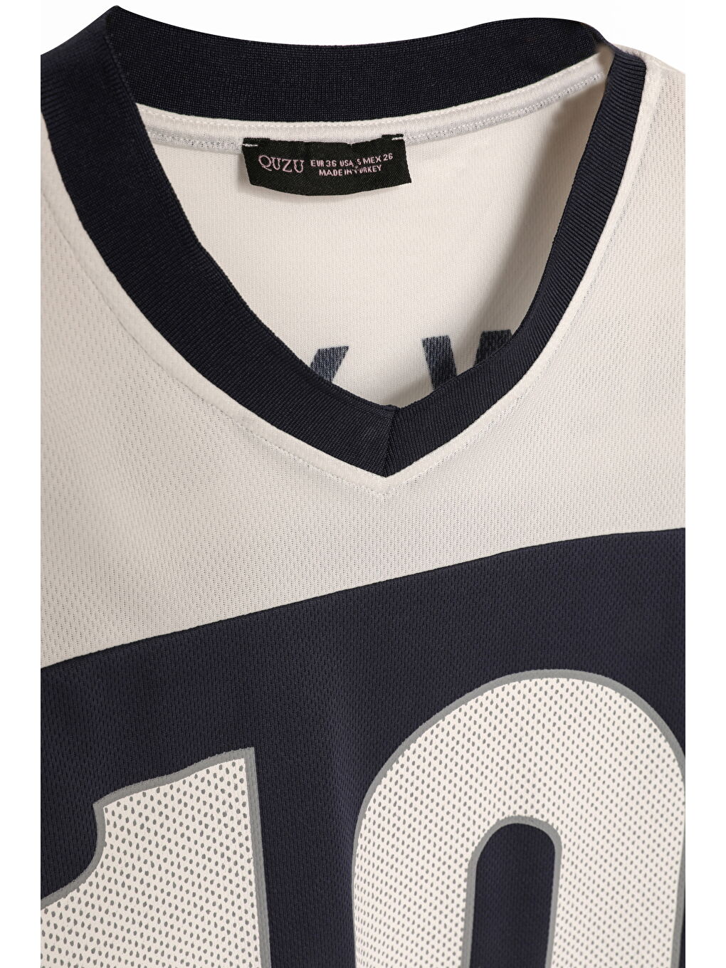 Sırtı New York Baskılı Forma Tişört Lacivert-1