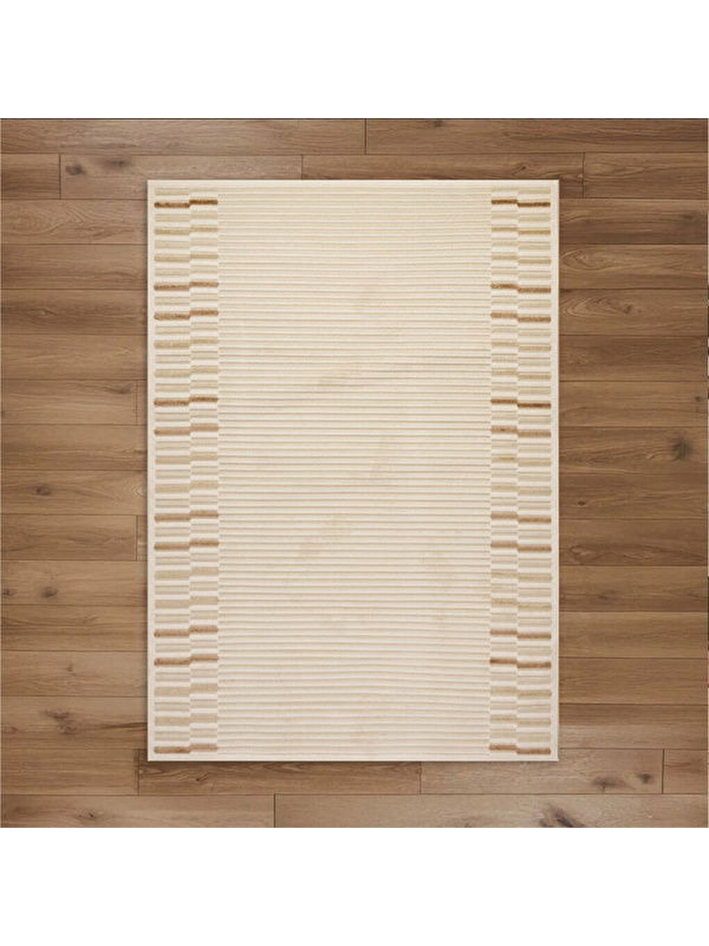 Soft Mono Tozumaz Antialerjik Halı - Bej - 160x230 cm