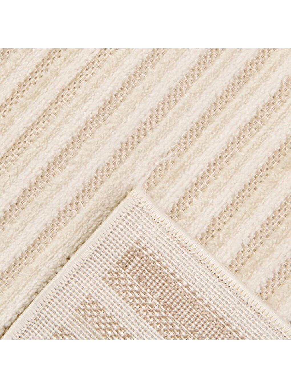 Soft Mono Tozumaz Antialerjik Halı - Bej - 160x230 cm-1