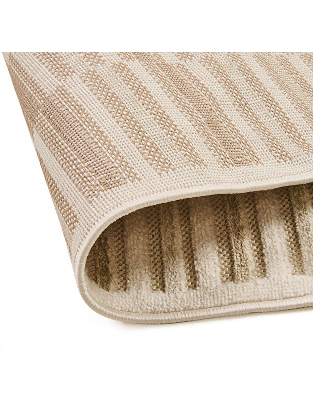 Soft Mono Tozumaz Antialerjik Halı - Bej - 160x230 cm-3