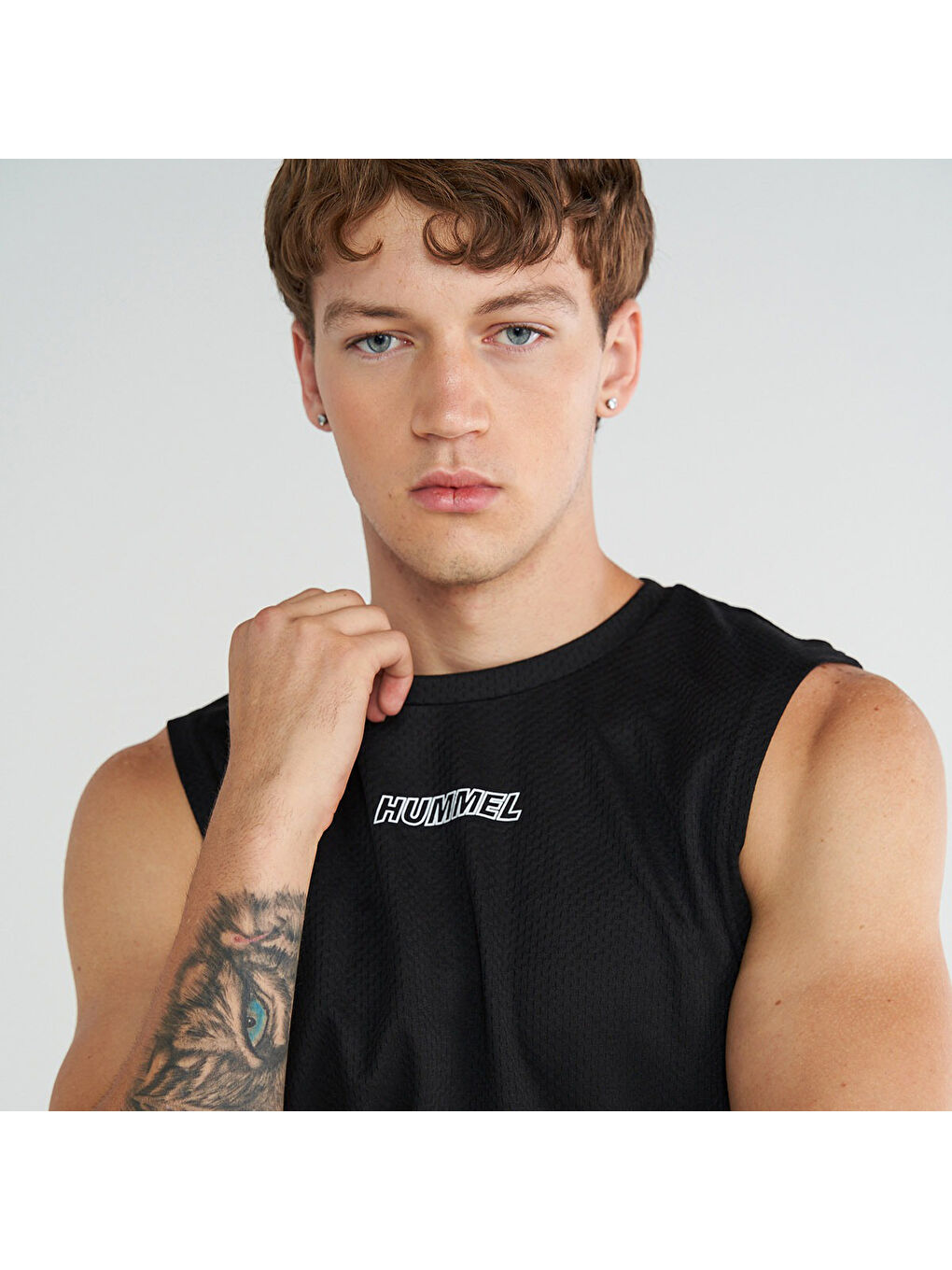 Flexi Erkek Siyah Bisiklet Yaka Atlet-2