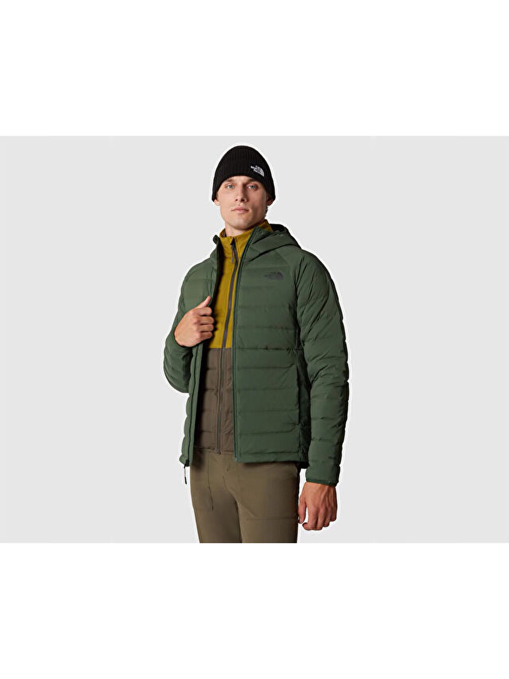 M Belleview Stretch Down Erkek Outdoor Montu Nf0a7ujeı0p1 Haki-9
