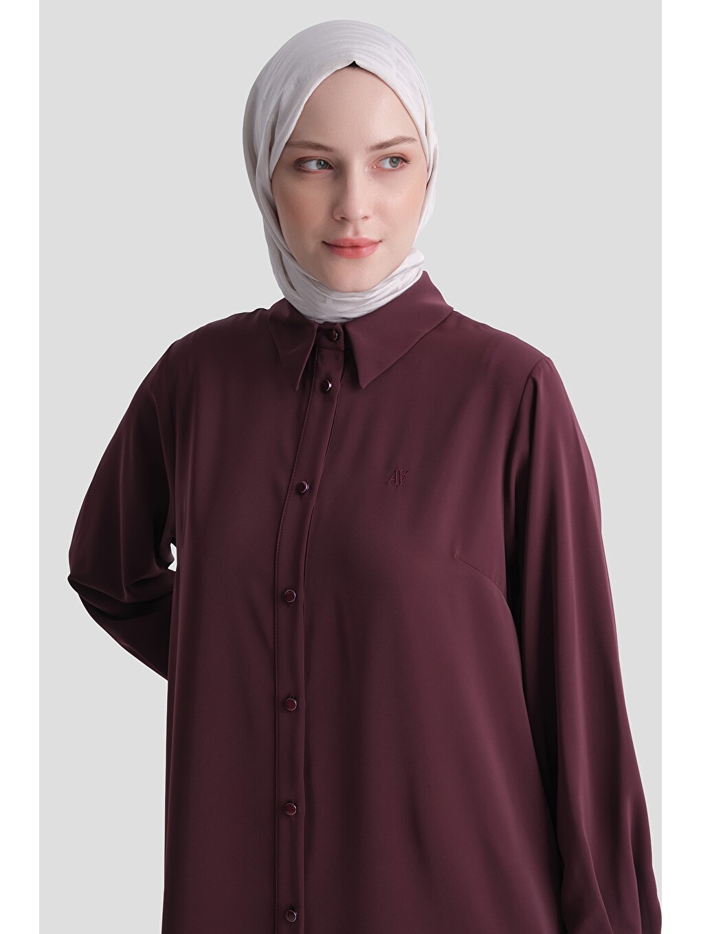 A Logolu Tunik Bordo-2