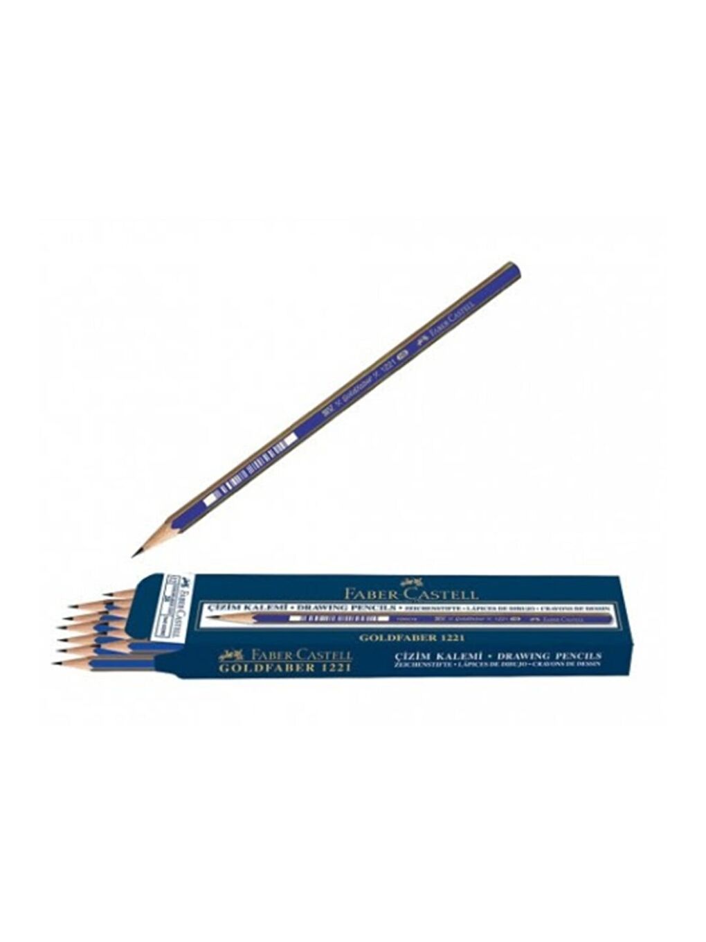 Goldfaber 1221 Dereceli Kurşun Kalem B - ( 12 Adet )