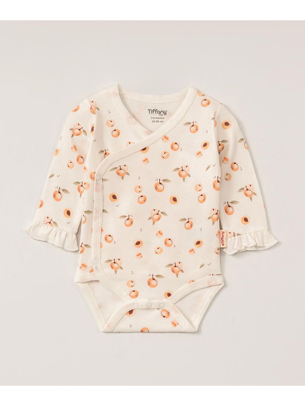 Ekru Apricot Theme Kruvaze Badi