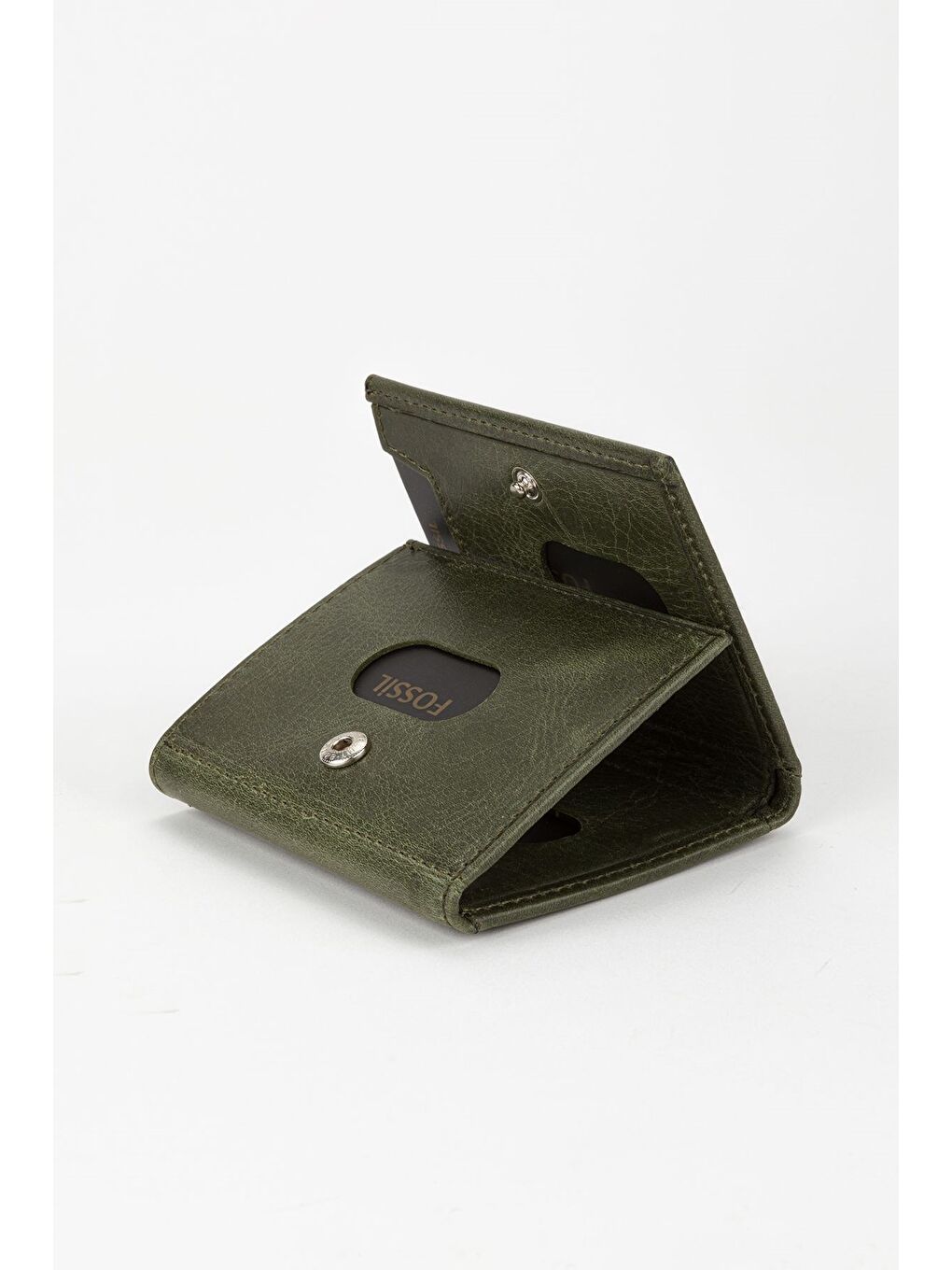 Mor Kutulu Hakiki Deri Haki Unisex El Portföyü Kartlık Cüzdan-3