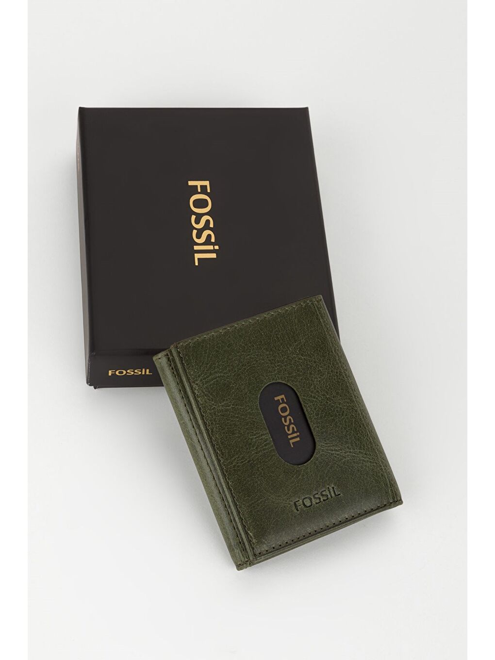 Mor Kutulu Hakiki Deri Haki Unisex El Portföyü Kartlık Cüzdan-4