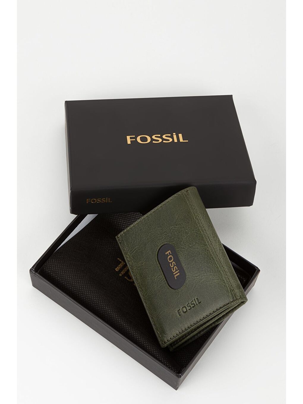 Mor Kutulu Hakiki Deri Haki Unisex El Portföyü Kartlık Cüzdan-5