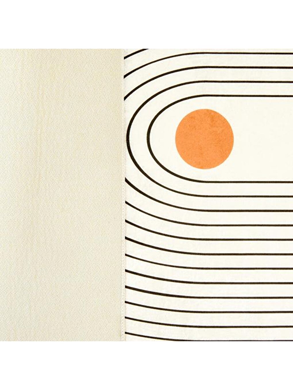 Beyaz Soft Bohem Banyo Paspası - Renkli - 60x100 cm-1