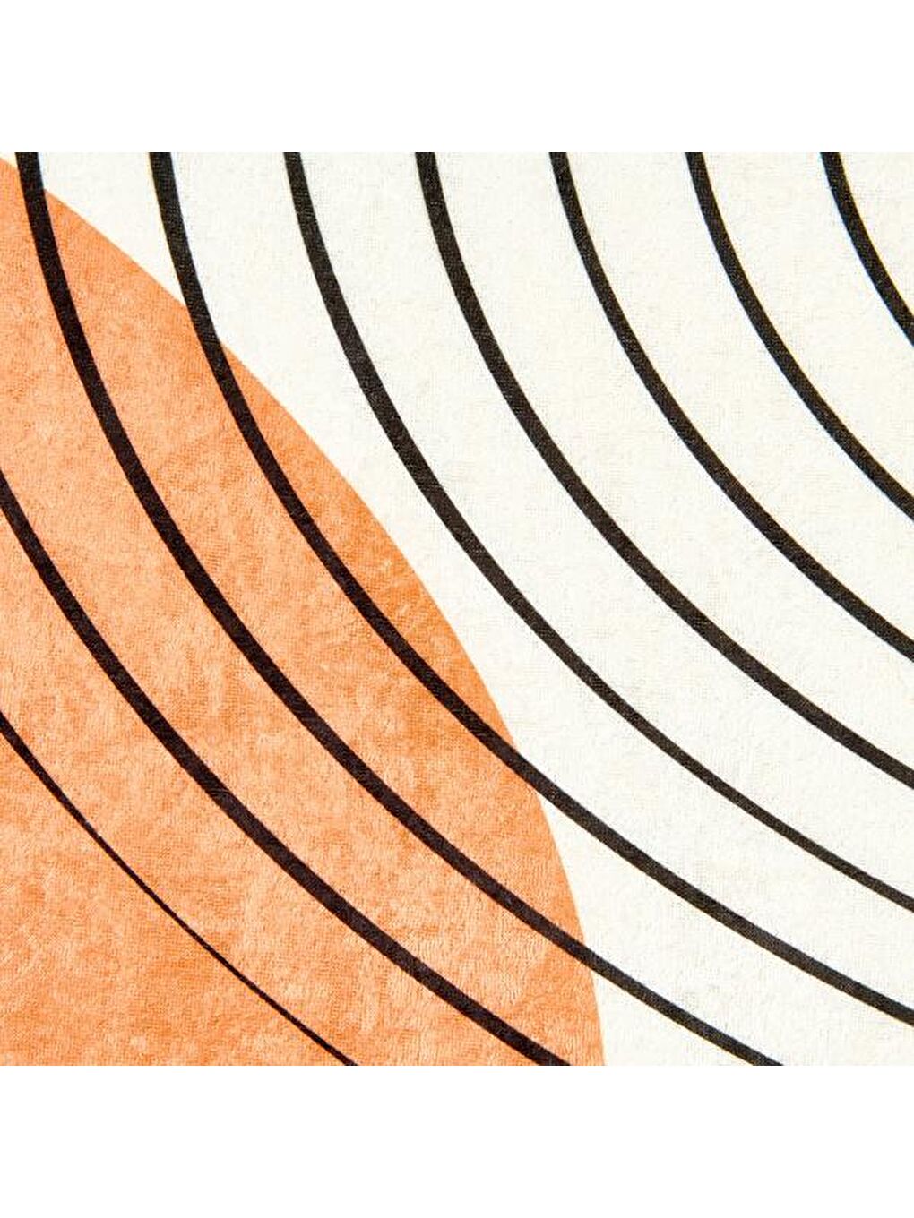 Beyaz Soft Bohem Banyo Paspası - Renkli - 60x100 cm-2