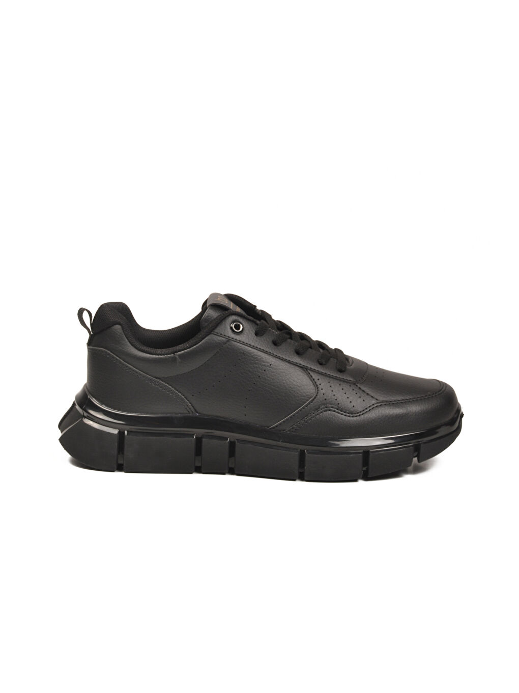 Siyah Bağcıklı Hafif Esnek Erkek Sneaker BST-2016 M-1