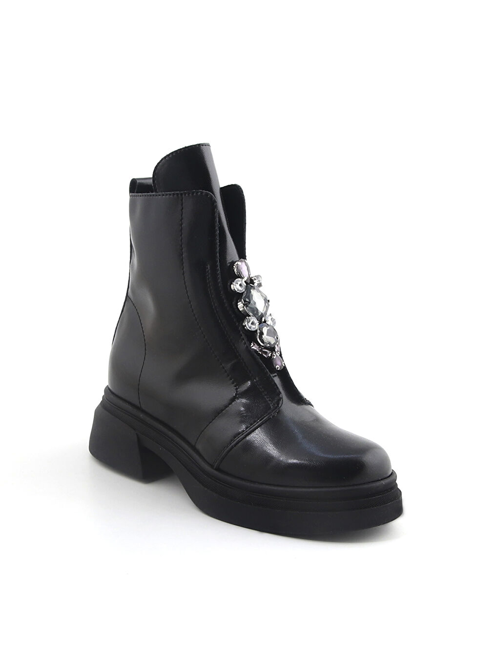 Siyah Kadın Bot 9E5446 5446 Vitello RY Nero