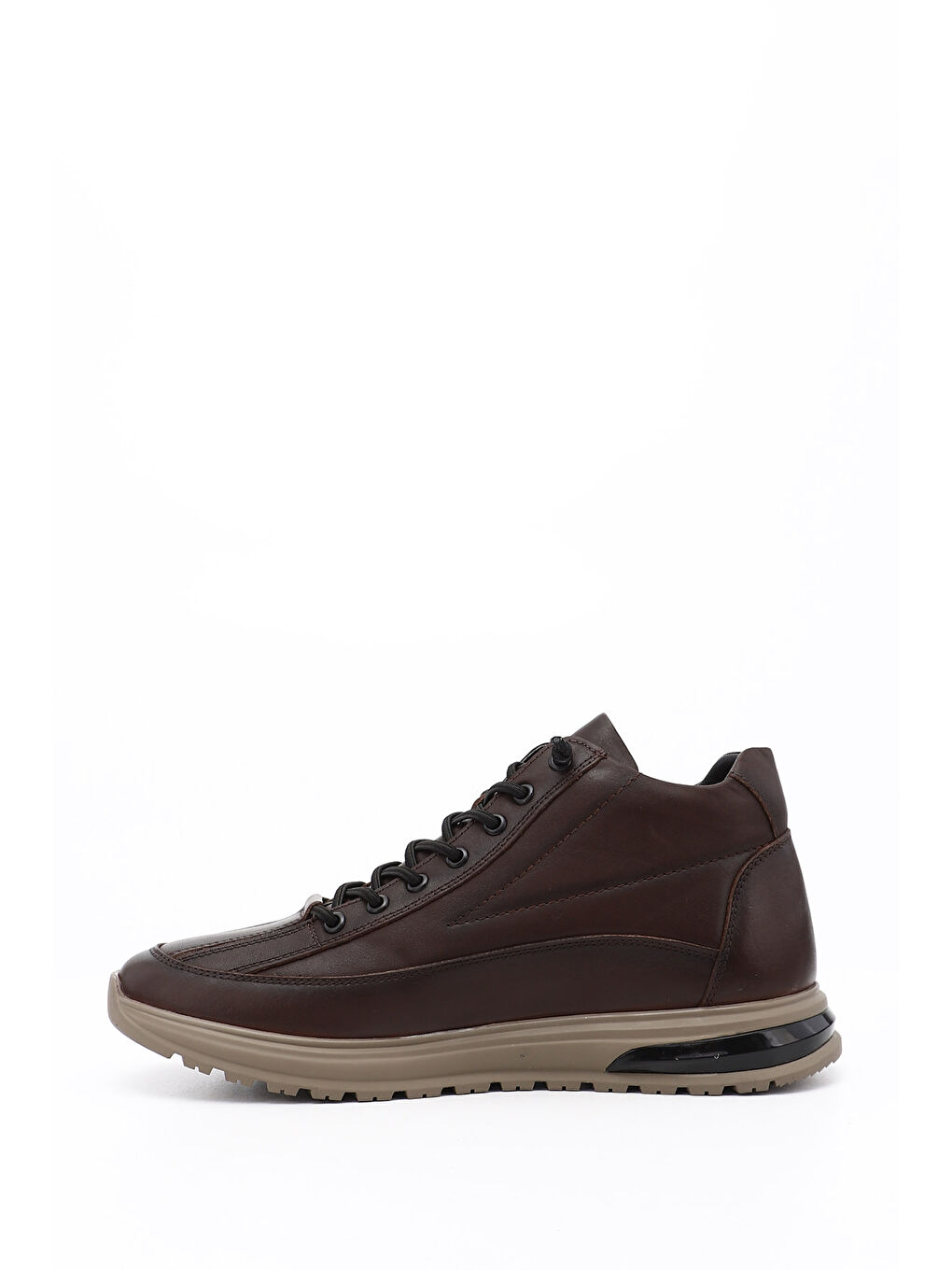 Kahverengi Erkek AÇIK KAHVERENGİ Fermuarlı Hakiki Deri Outdoor Bot-2