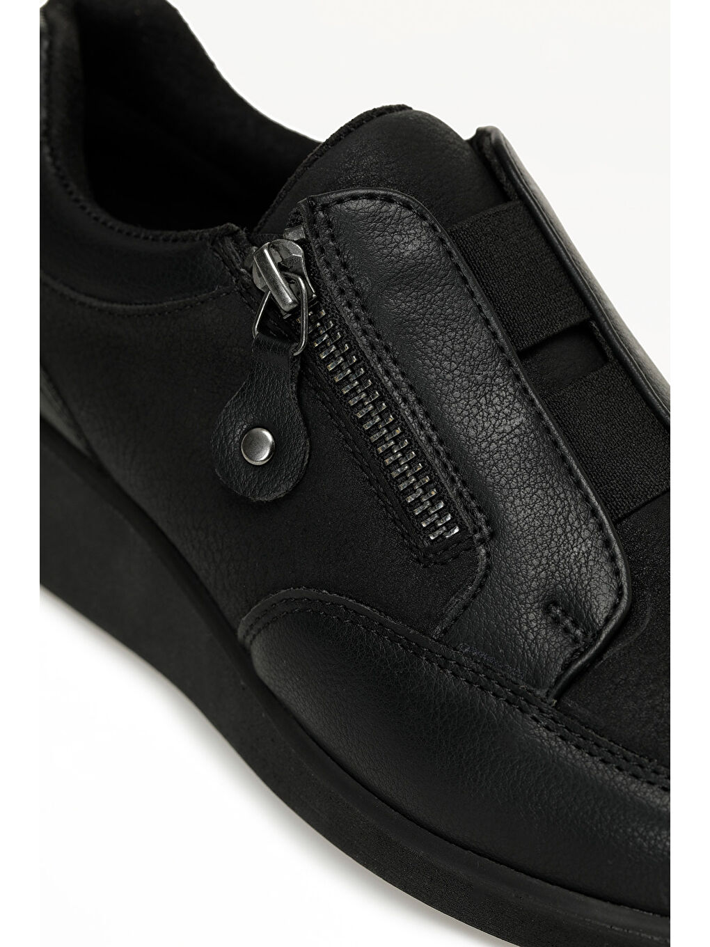 163018.Z5PR Siyah Kadın Bootie-6