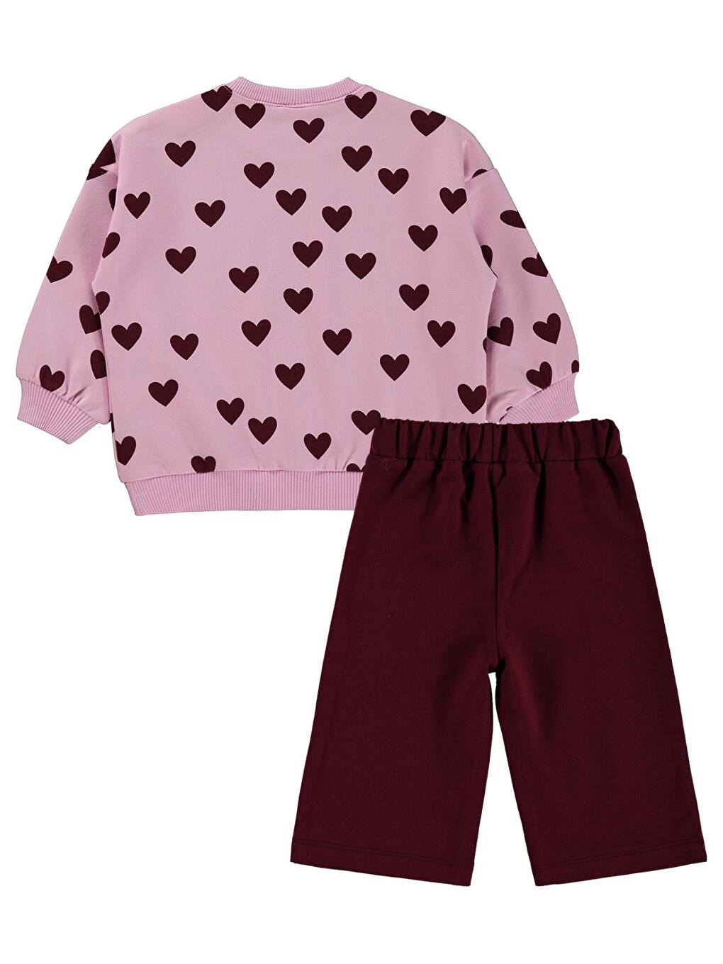 Baby Kalp Empirme 6-18 Ay Takım - Pembe-2