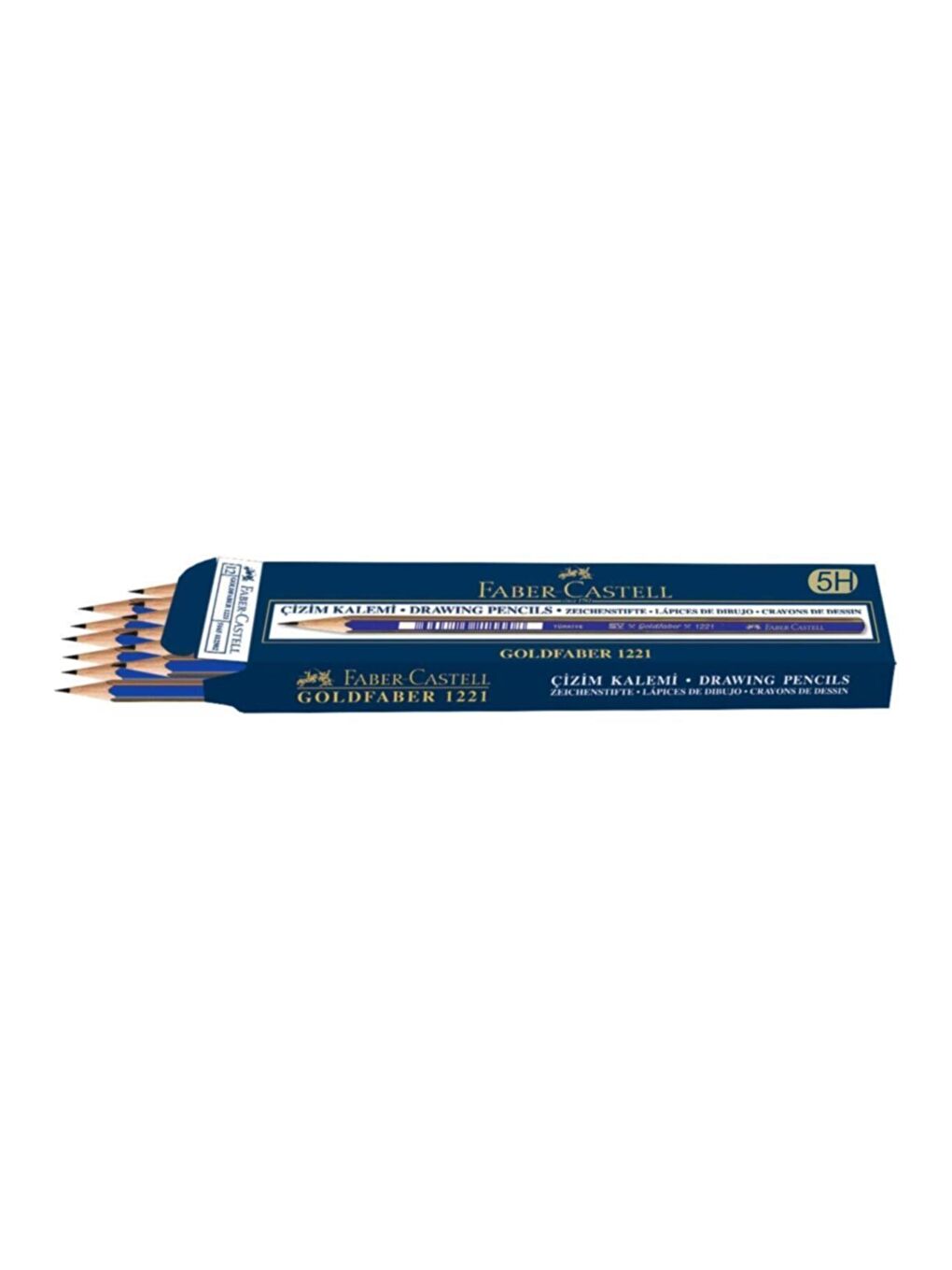 Goldfaber 1221 Dereceli Kurşun Kalem 5H - ( 12 Adet )