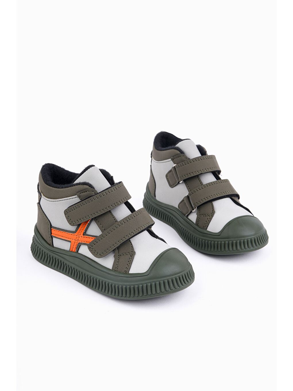 Haki NEMO Çift Cırtlı Unısex Çocuk Bot-2