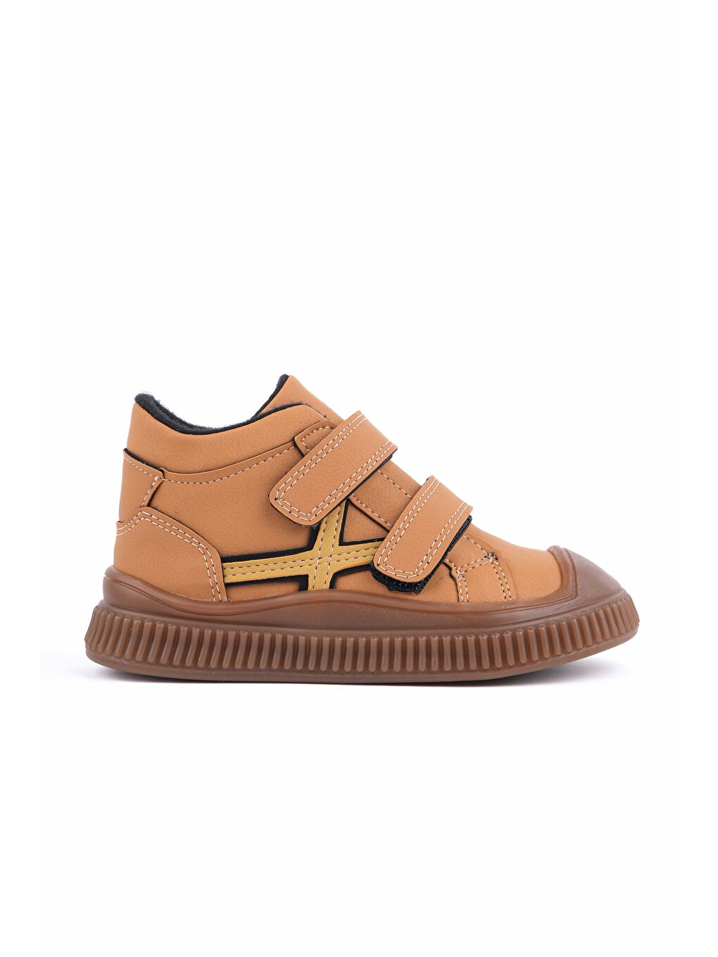 Kahverengi NEMO Çift Cırtlı Unısex Çocuk Bot