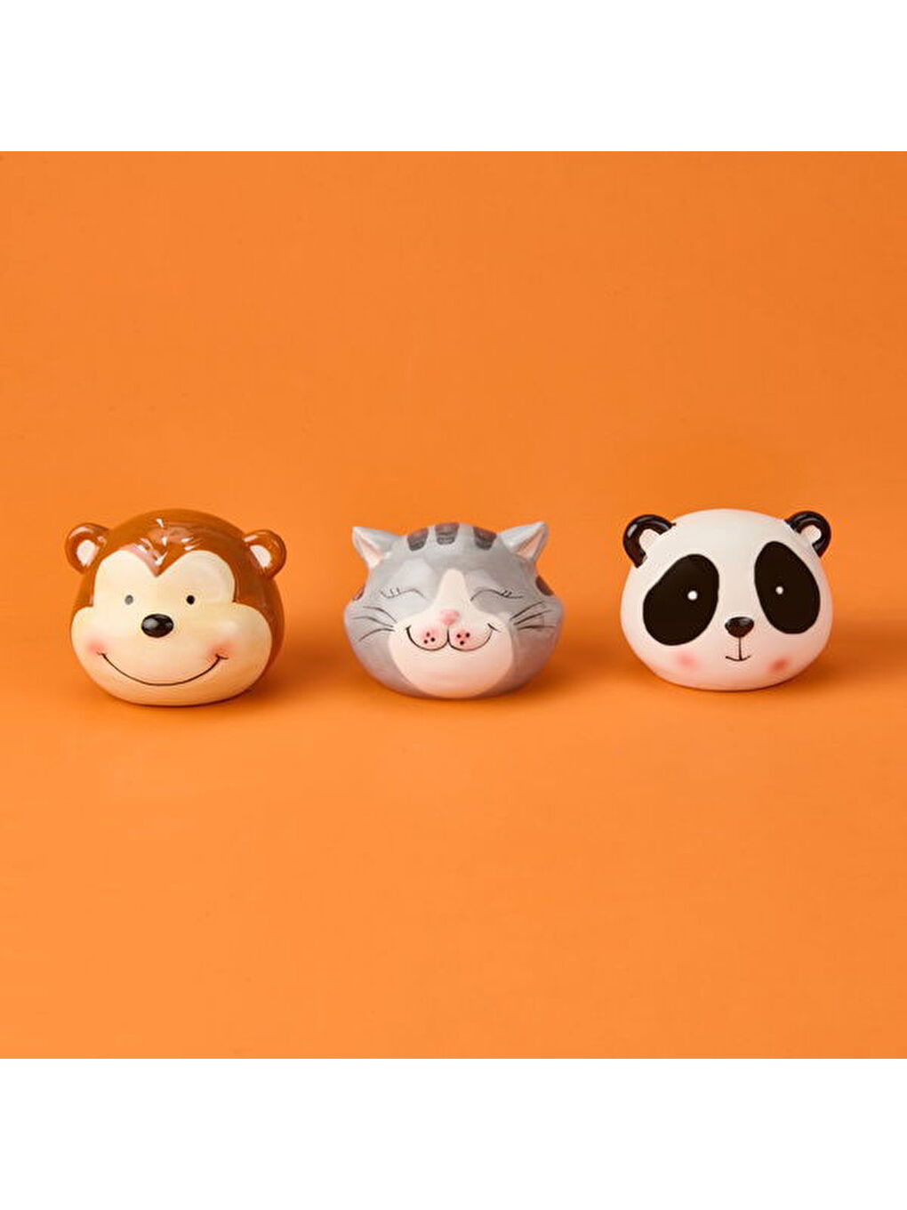 Karışık Animals Mini Kumbara - Asorti - 10x8 cm-5