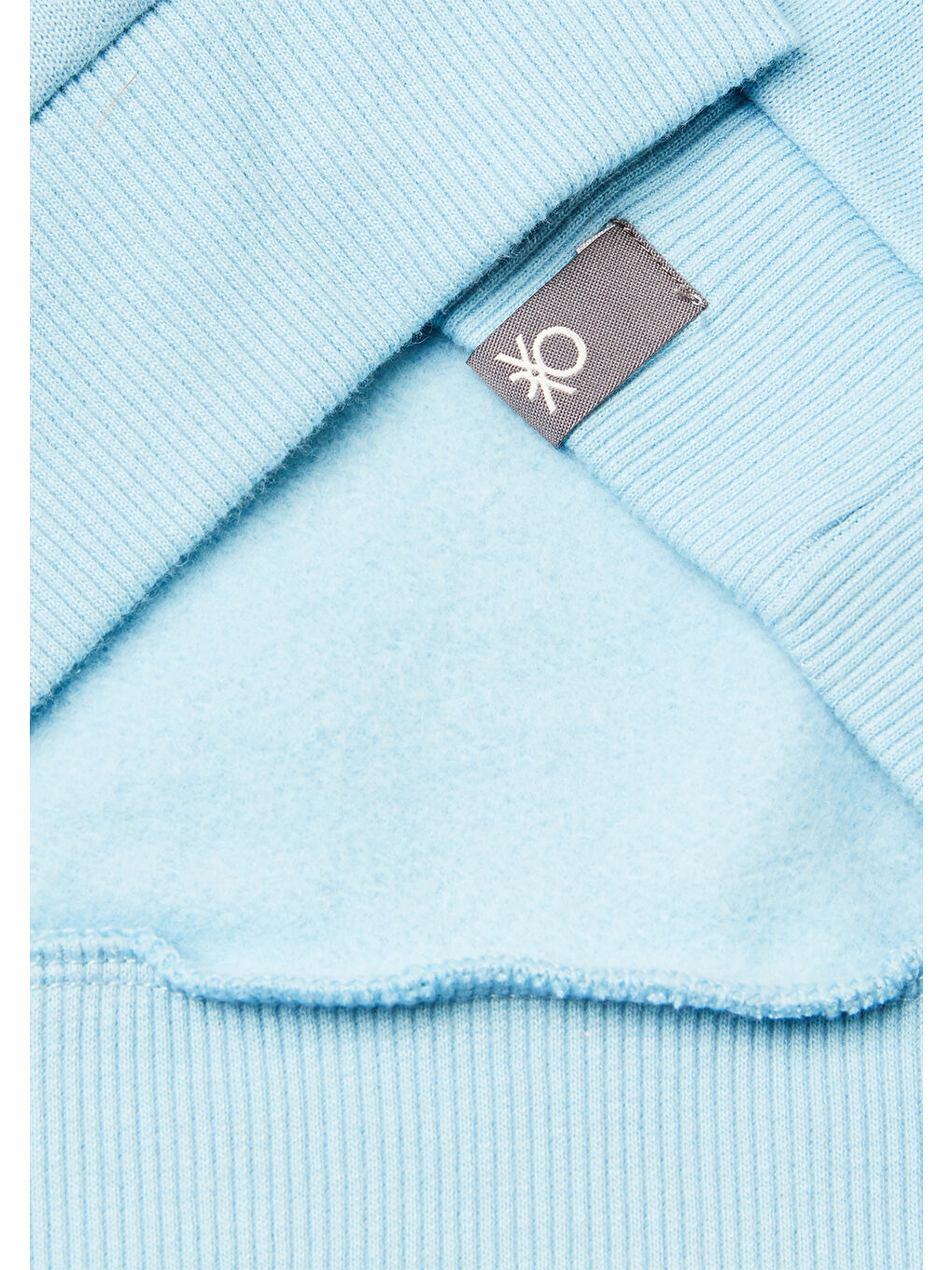 Erkek Çocuk Açık Mavi Spiderman Baskılı Logo Etiketli Kabartmalı  Nervürlü Sweatshirt-2