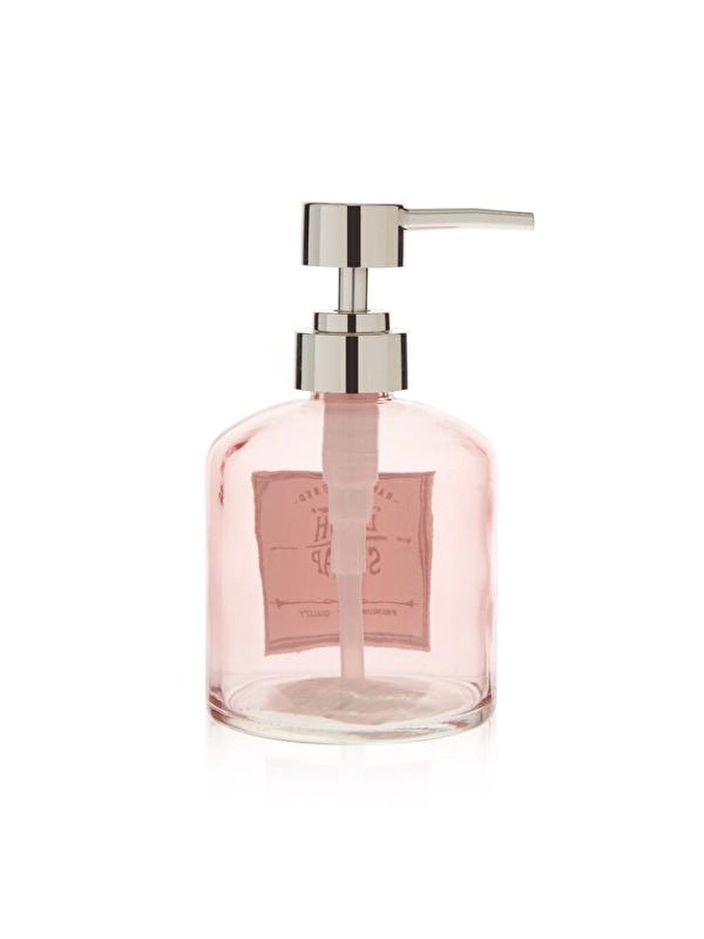 Karışık Dish Soap Cam Sıvı Sabunluk - Asorti - 13x9 cm-1