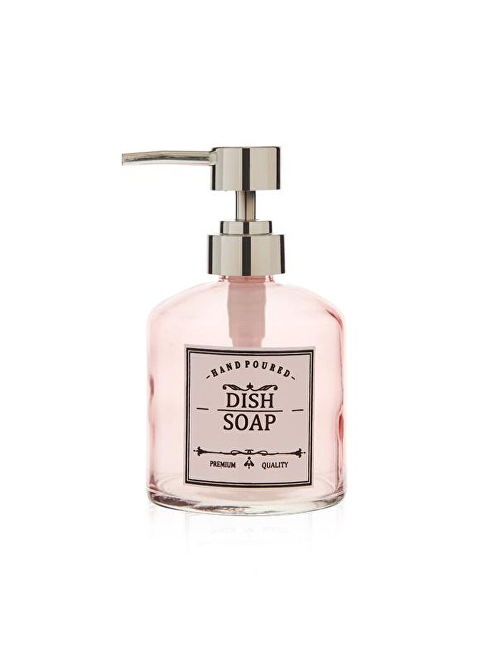 Karışık Dish Soap Cam Sıvı Sabunluk - Asorti - 13x9 cm-5