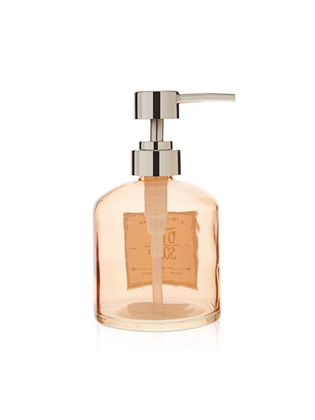 Karışık Dish Soap Cam Sıvı Sabunluk - Asorti - 13x9 cm-6