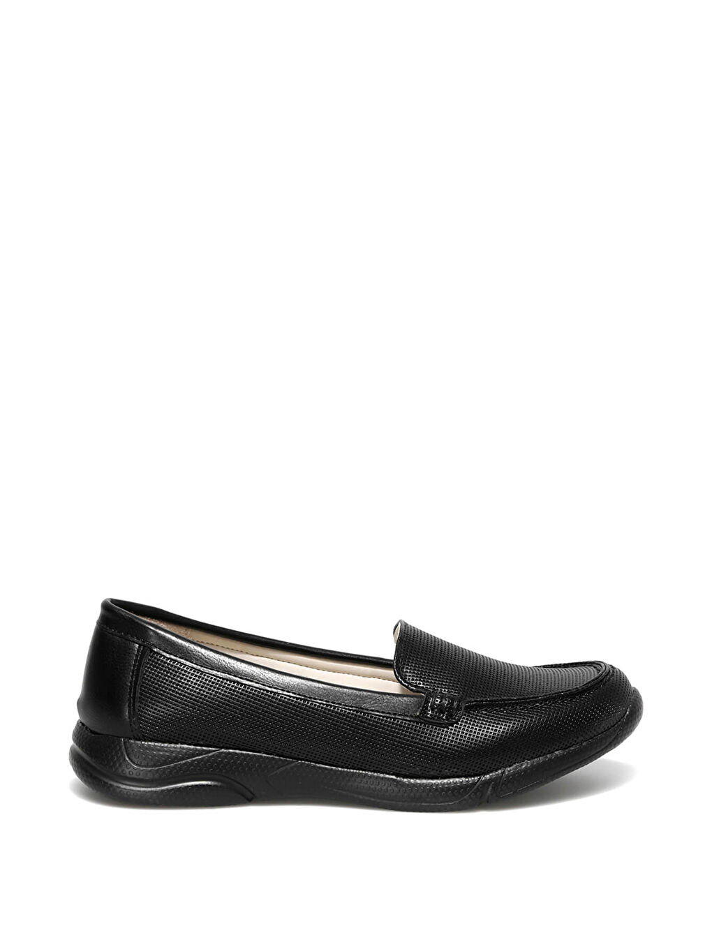 TRV1824.Z1FX Siyah Kadın Loafer