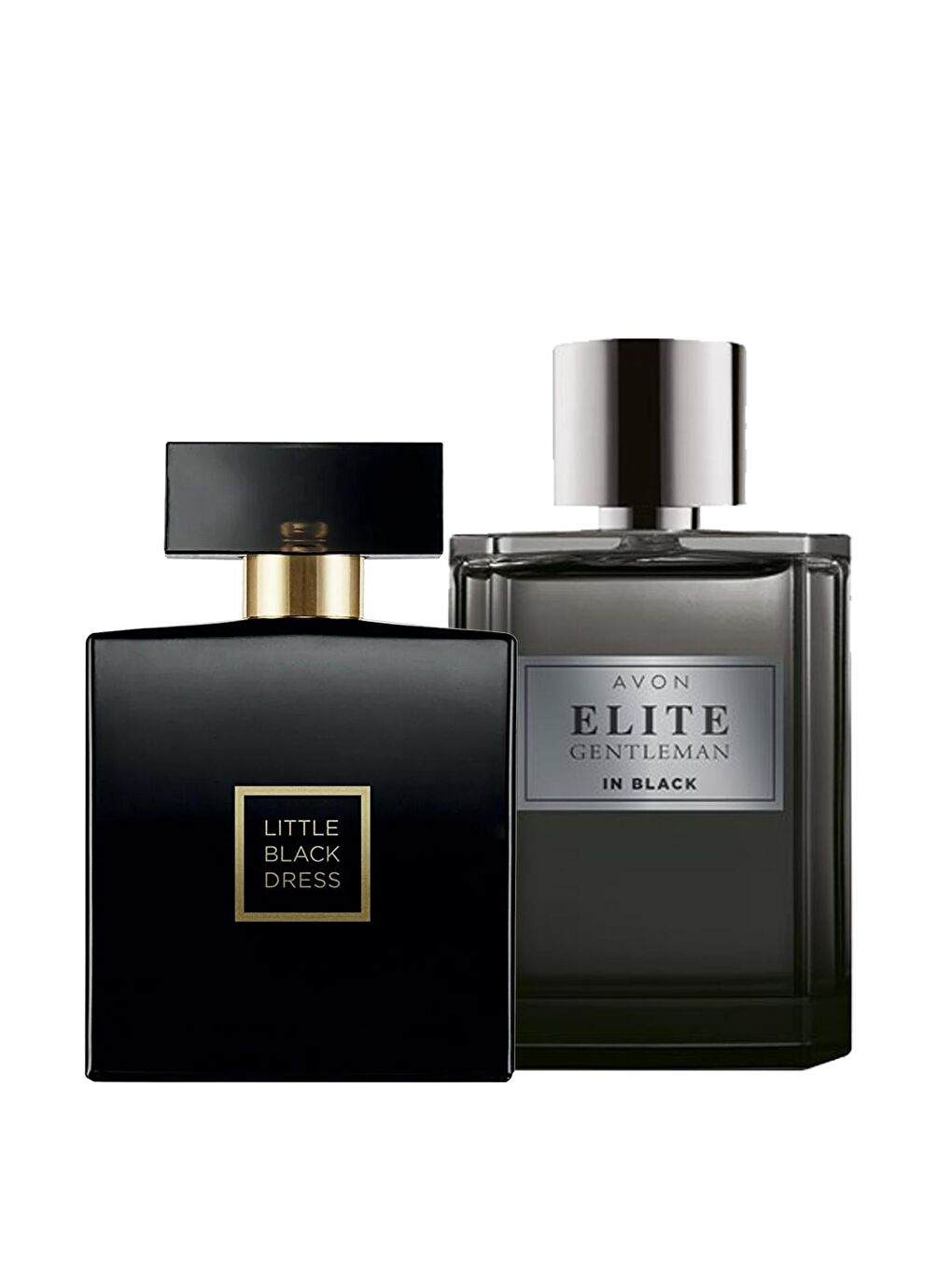 AVON Renksiz Elite Gentleman in Black Erkek Parfüm ve Little Black Dress Kadın Parfüm Paketi