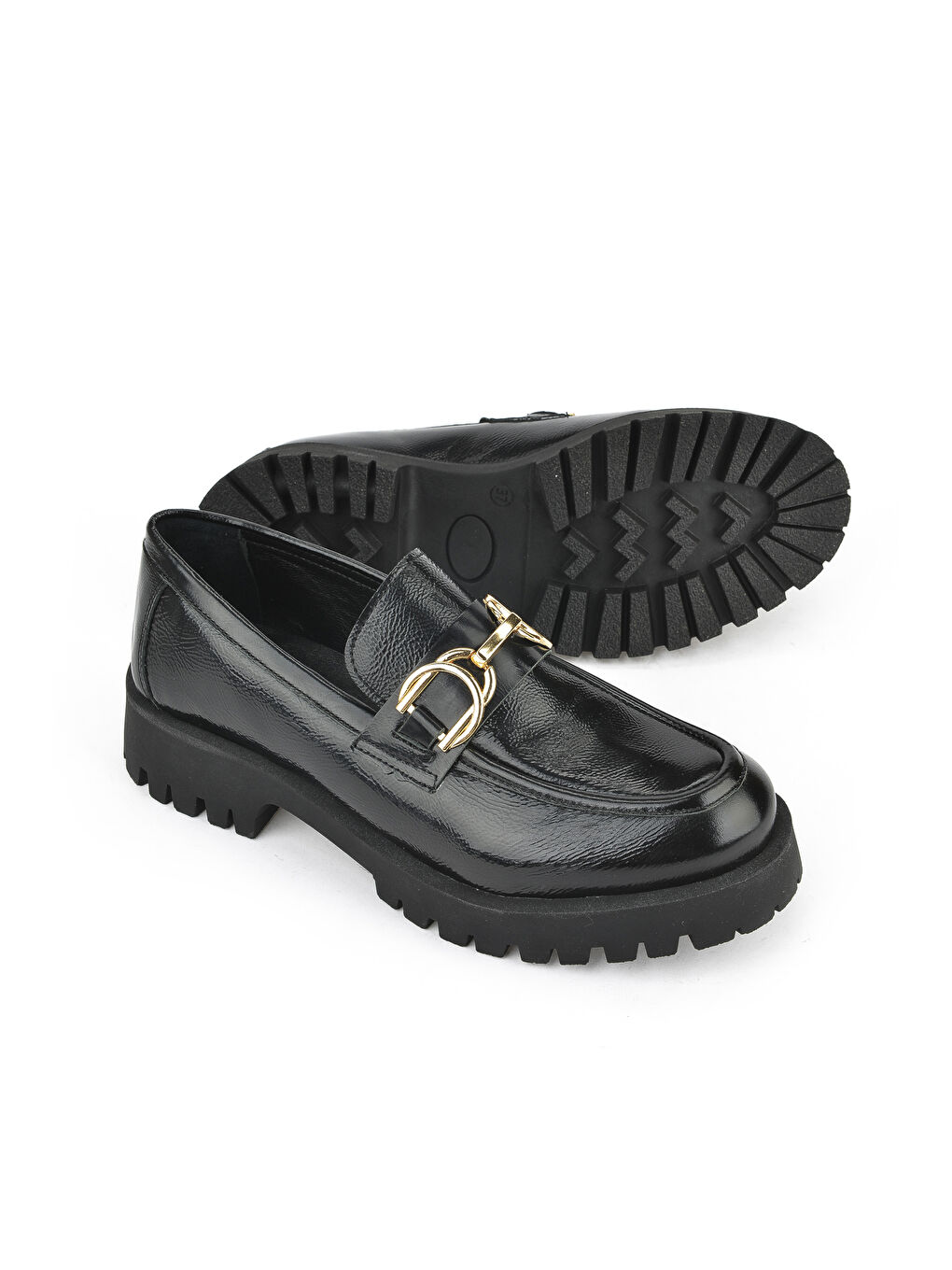 Hakiki Deri Kadın Ayakkabı 1531033Z2549 Siyah-3