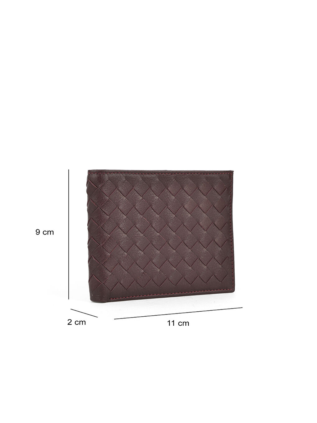Erkek Hakiki Deri Cüzdan 1539852Z071 Bordo-2