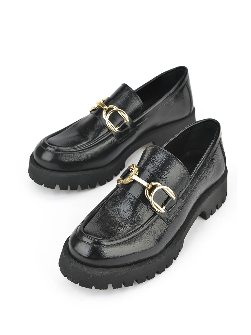 Hakiki Deri Kadın Ayakkabı 1531033Z2549 Siyah-4