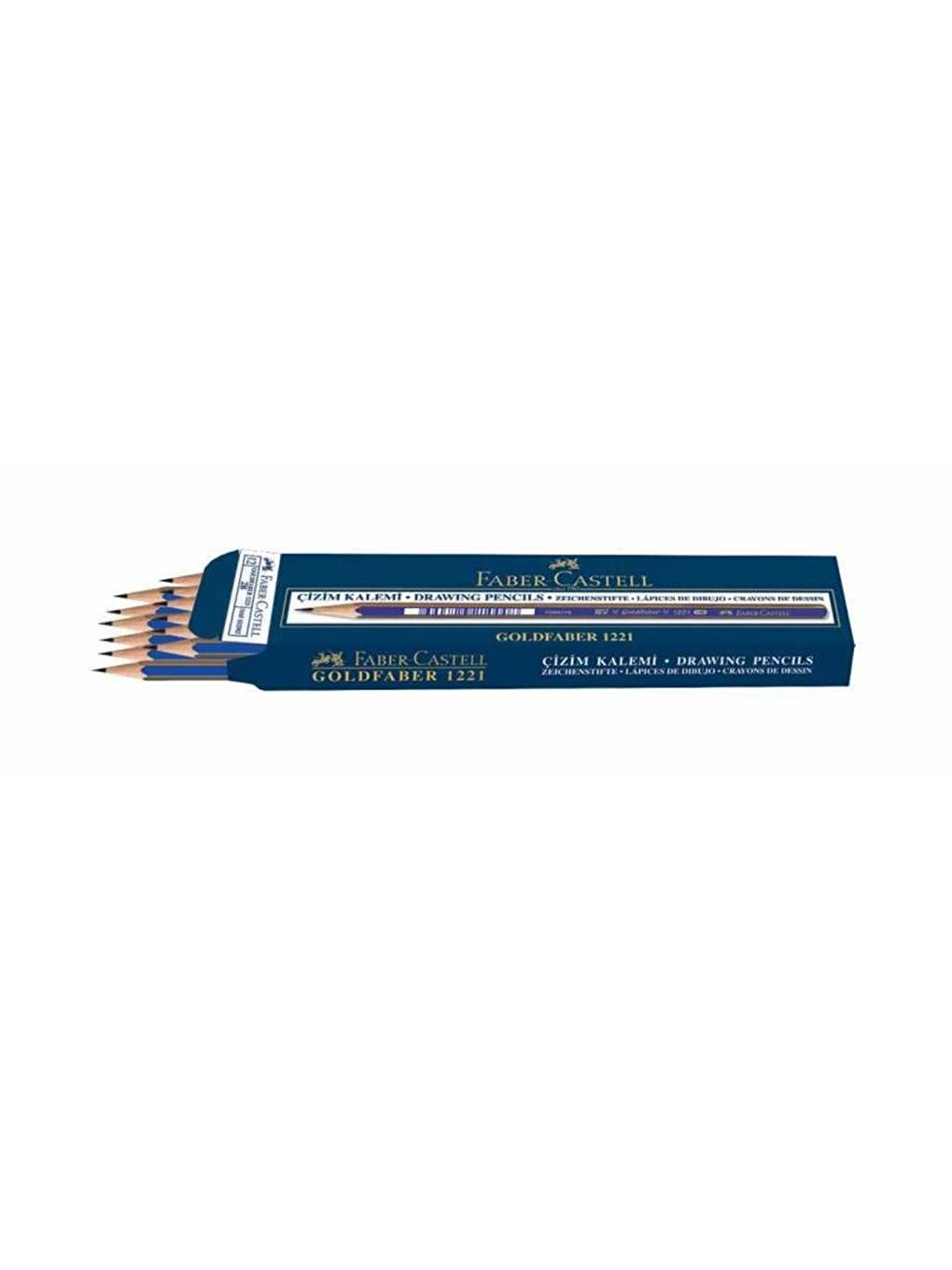 FABER CASTELL Goldfaber 1221 Dereceli Kurşun Kalem HB ( 12 Adet )