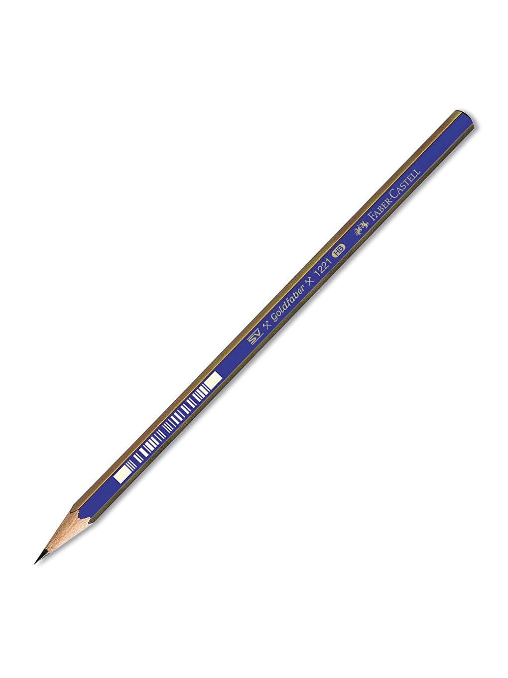FABER CASTELL Goldfaber 1221 Dereceli Kurşun Kalem HB ( 12 Adet ) - 1