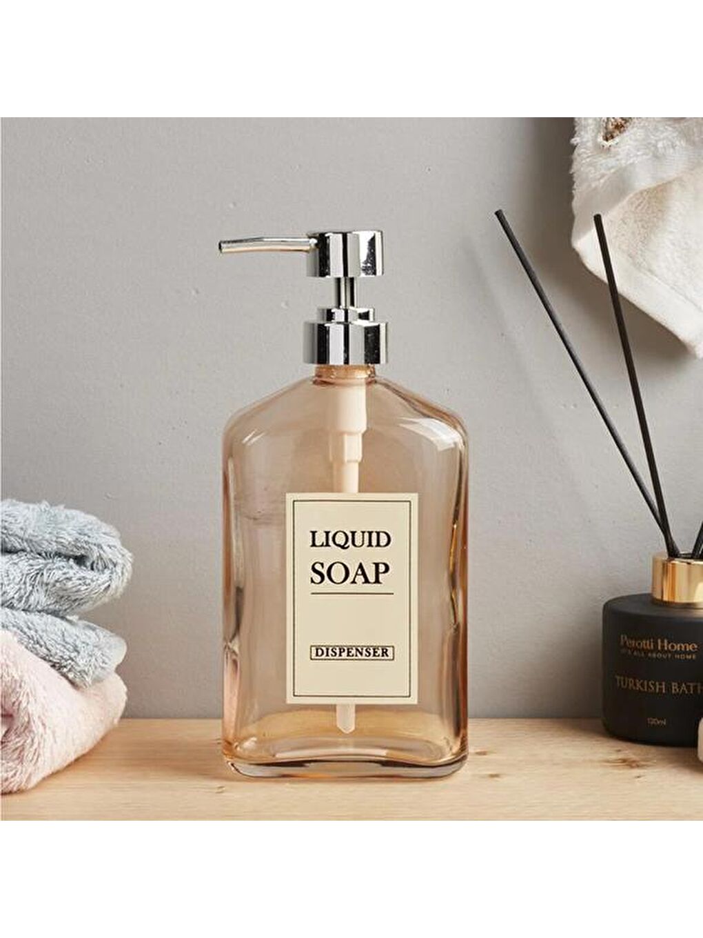 Karışık Liquid Cam Sıvı Sabunluk - Asorti - 21x9 cm-6