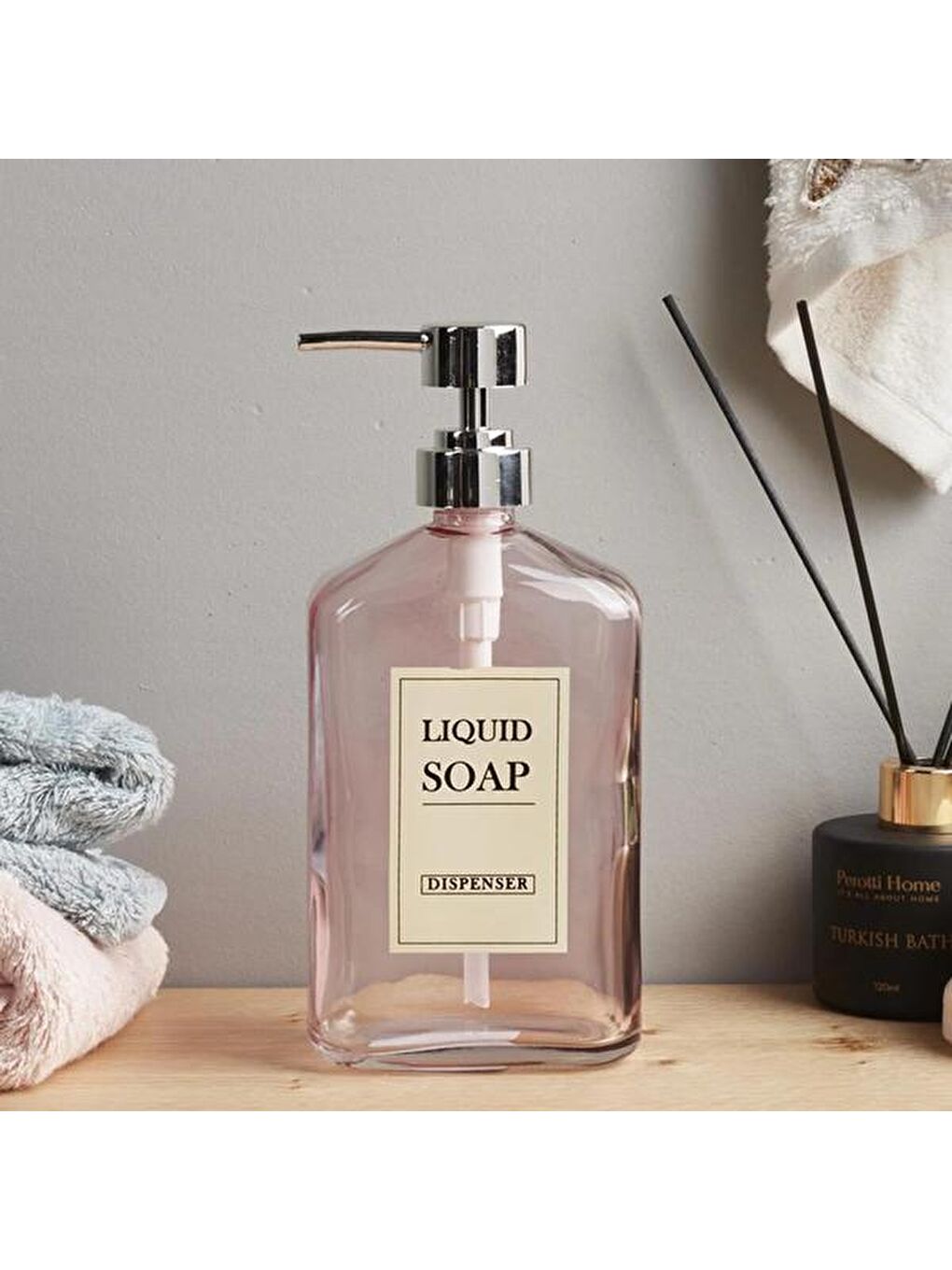 Karışık Liquid Cam Sıvı Sabunluk - Asorti - 21x9 cm-7