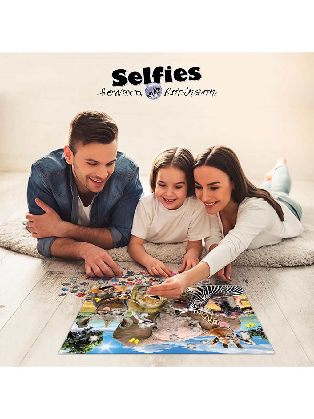 Prime 3D Afrika Selfie 500 Parça Yetişkin Puzzle 10061 - 1