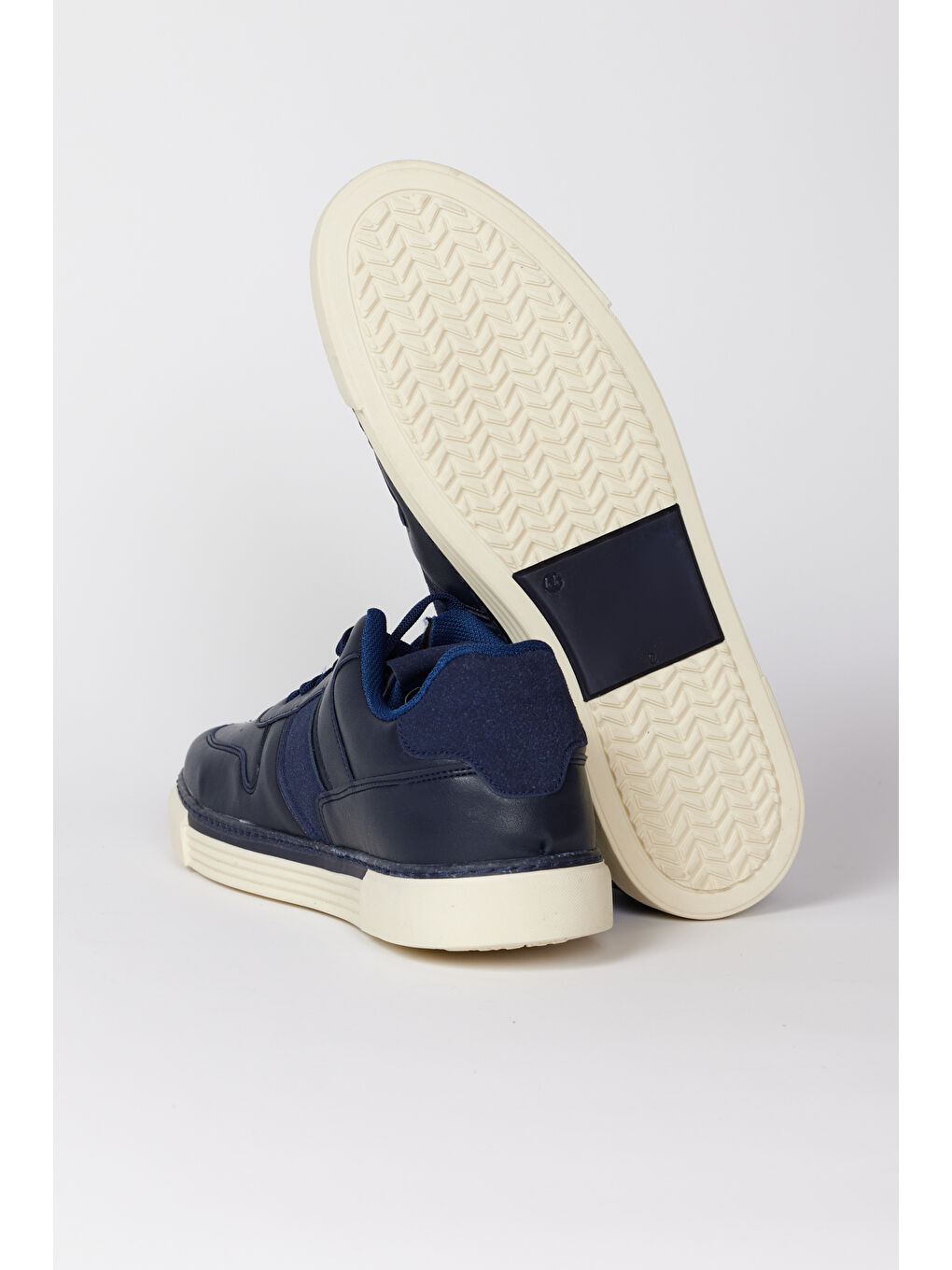 Erkek Lacivert Sneaker Ayakkabı-5