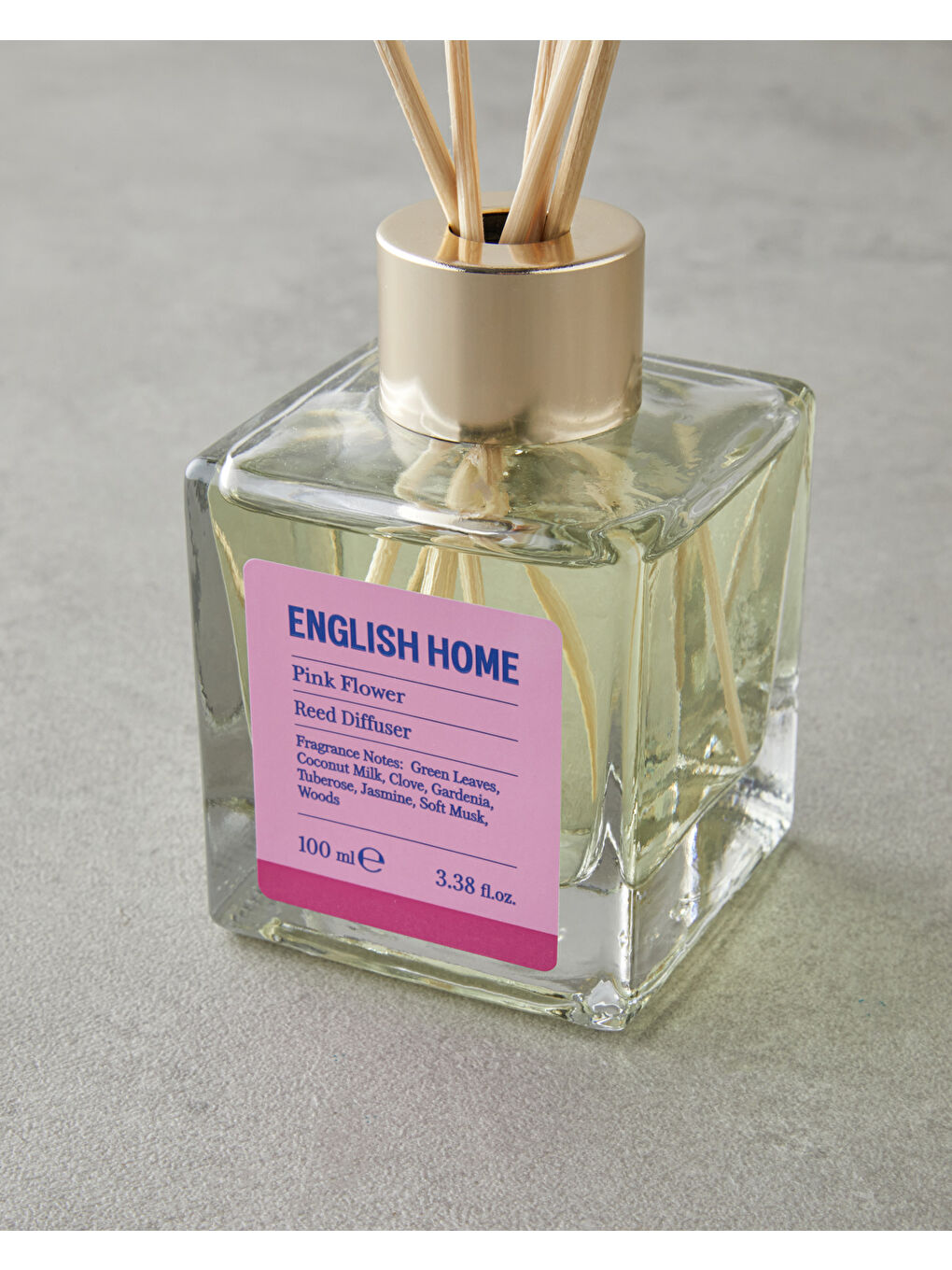 Pink Flower Çubuklu Oda Kokusu 100 ml Fuşya-2