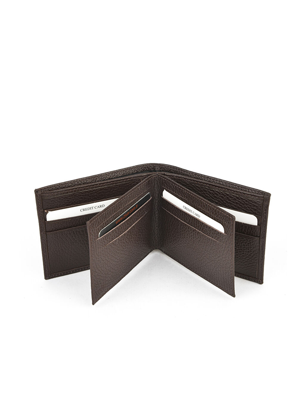 Kahverengi Erkek Hakiki Deri Cüzdan 1519841ZYK02 Kahve-3