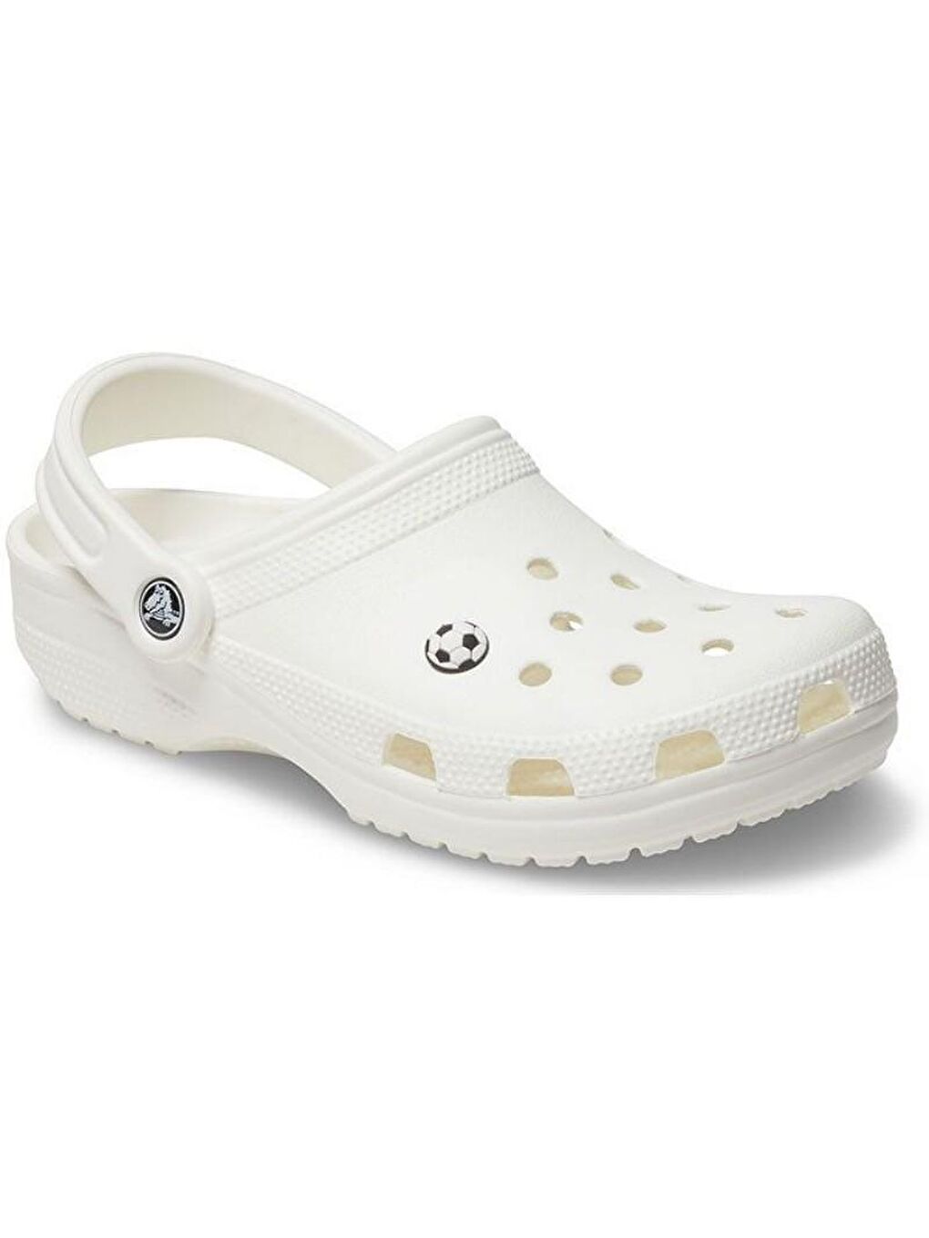 Crocs Beyaz Soccerball Unisex Beyaz Jibbitz