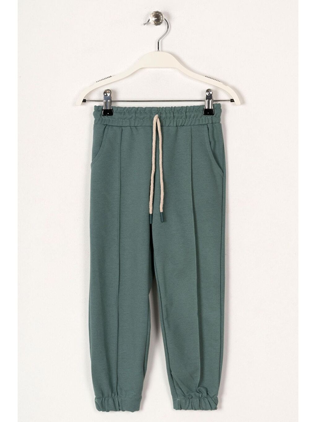 Yeşil Ceplı Cagla Yesil Renk Kız Çocuk Esofman Tek Alt