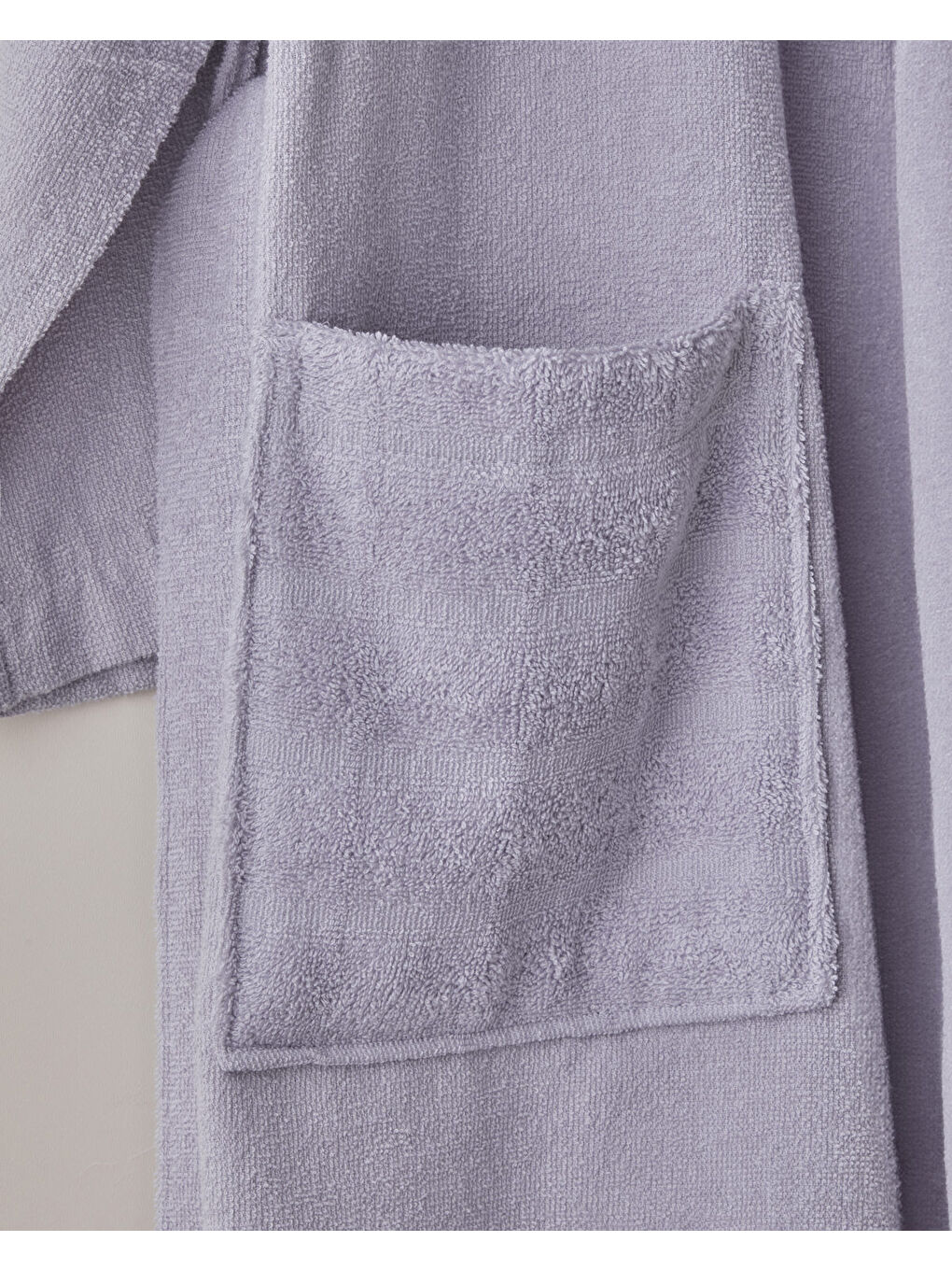 Bubble Pamuk Bornoz L-XL Lila-1