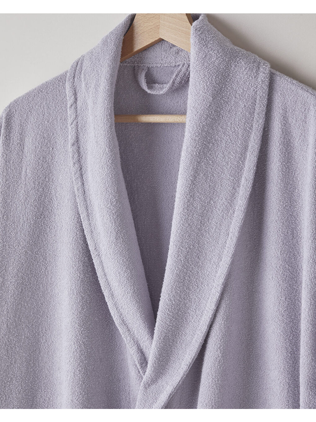 Bubble Pamuk Bornoz L-XL Lila-2