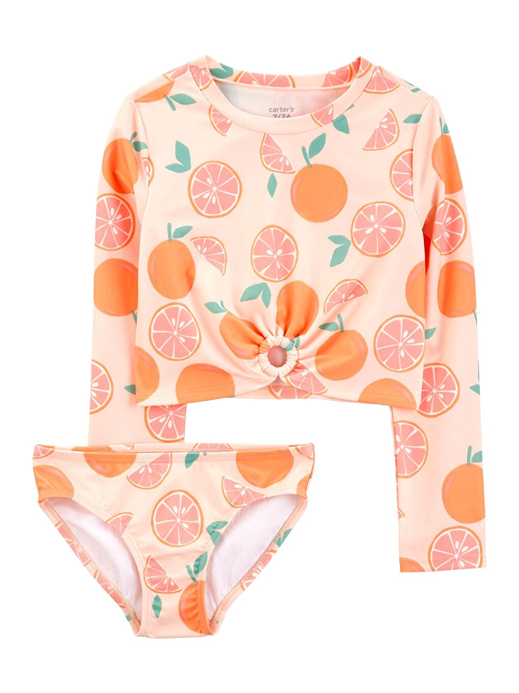 Karışık Kız Çocuk Güneş Koruyucu Mayo Set