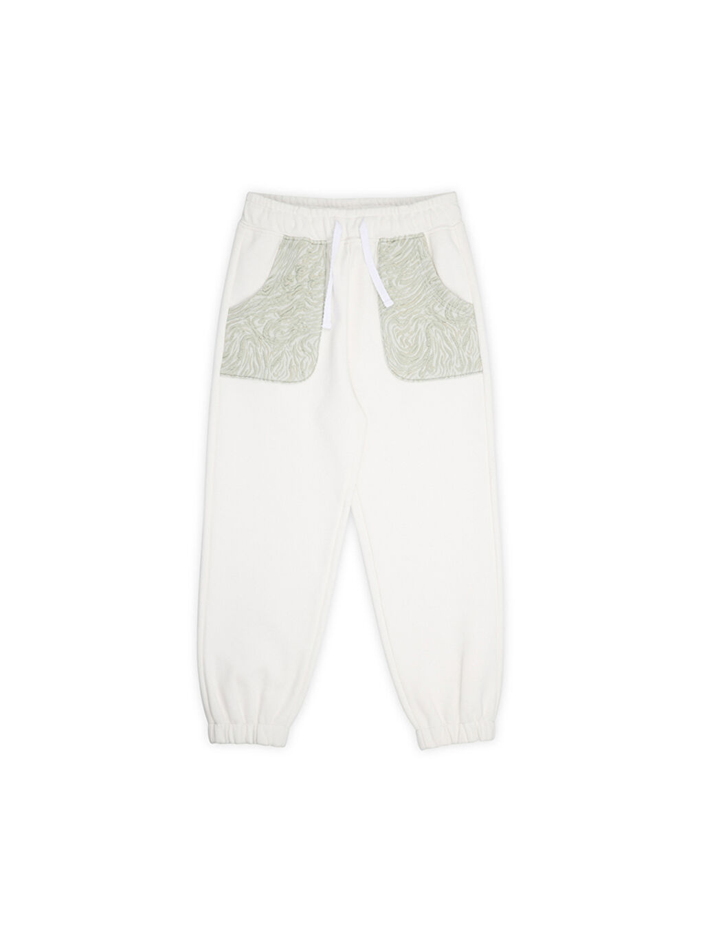 Kız Çocuk Eşofman Alt Ekru-2