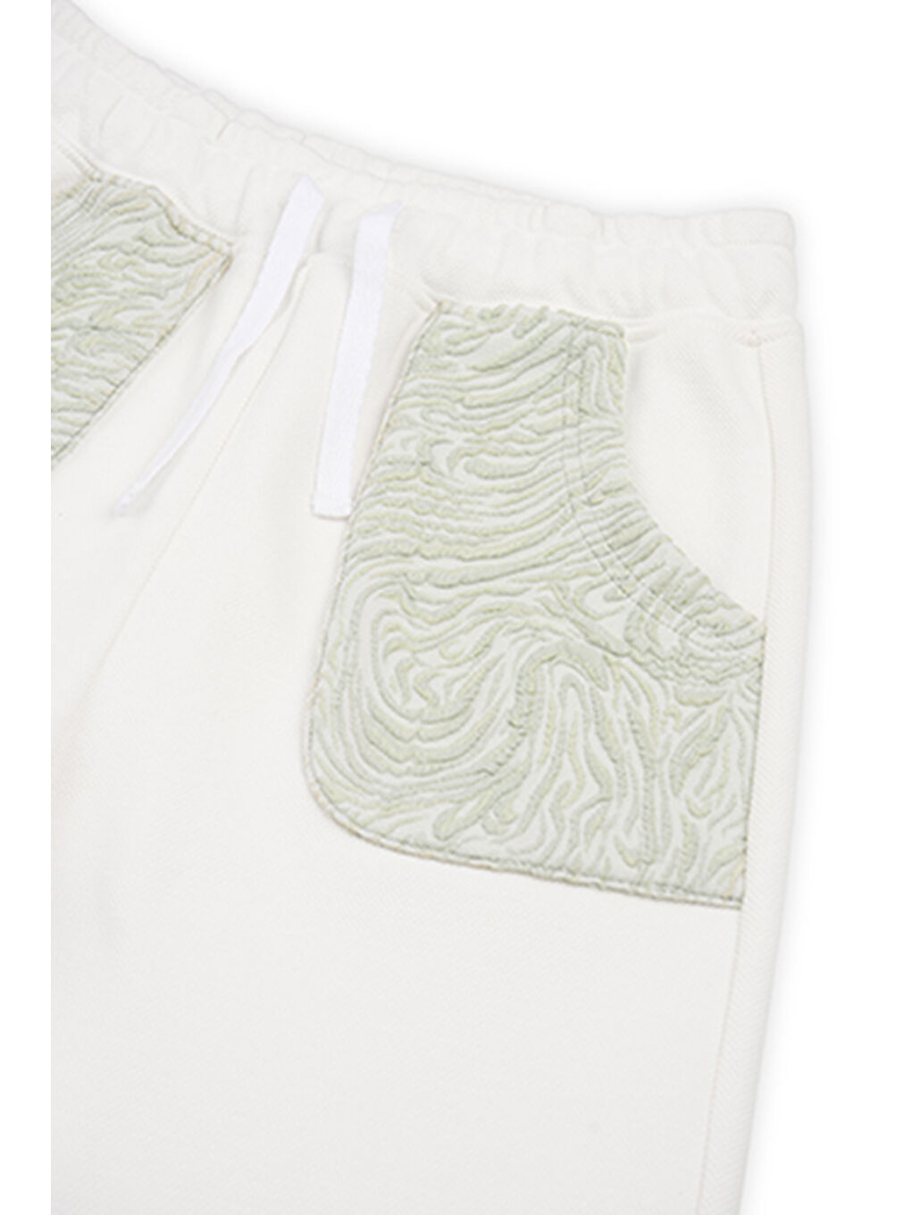 Kız Çocuk Eşofman Alt Ekru-5