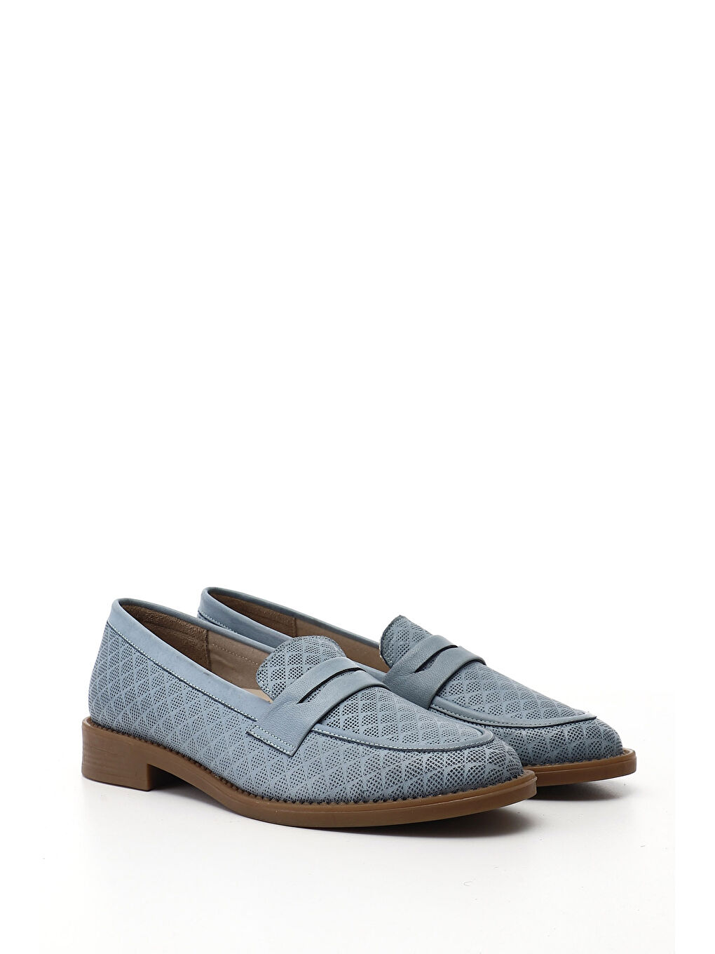 Mavi Kadın MAVİ Hakiki Deri Loafer Ayakkabı-1
