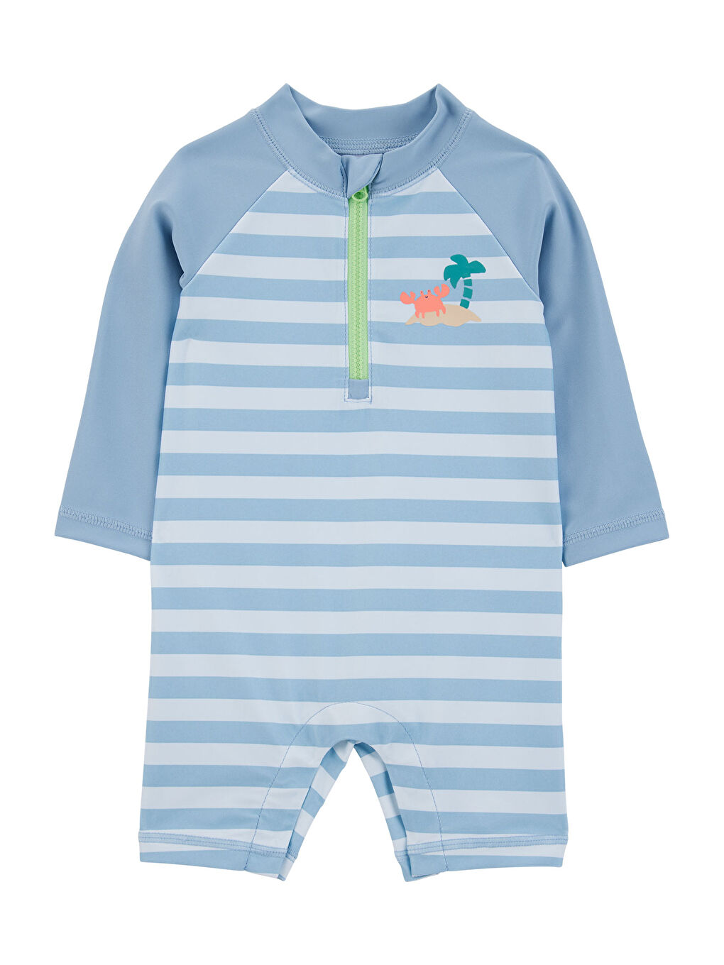 Karışık Erkek Bebek Güneş Koruyucu Mayo Tulum