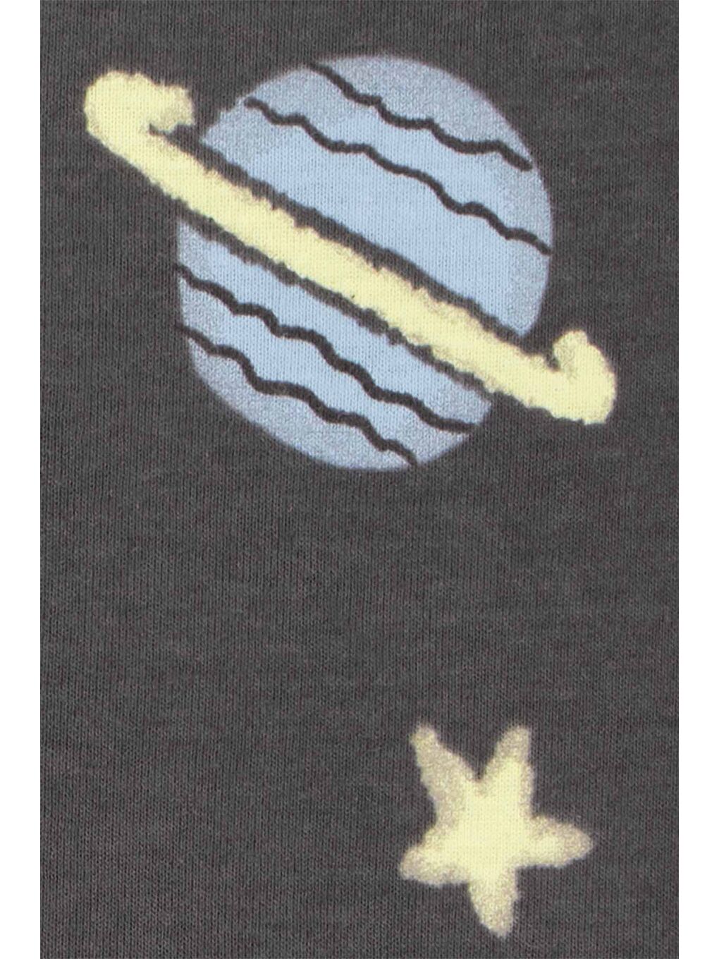 Karışık Küçük Erkek Çocuk Pijama Set 4'lü Paket-1